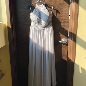 Light Grey Bridesmaid dress size 10